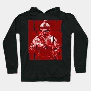 I Fear Nothing Bearded Soldier Hoodie